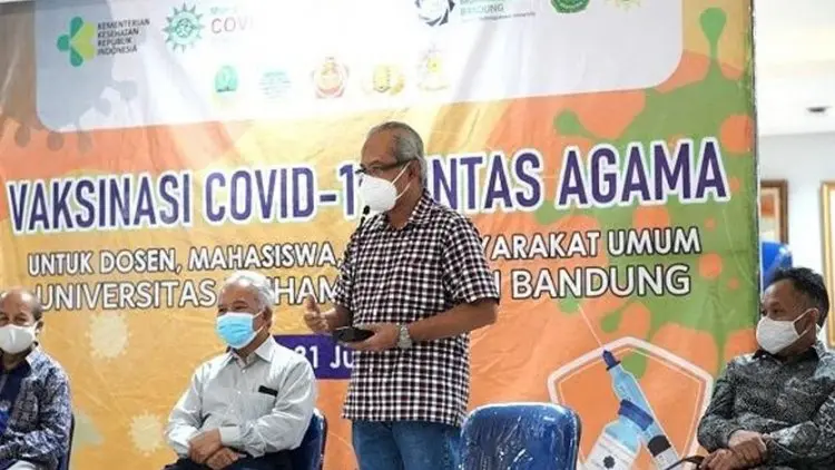 Menyejukkan, UM Bandung Gelar Vaksinasi Lintas Agama