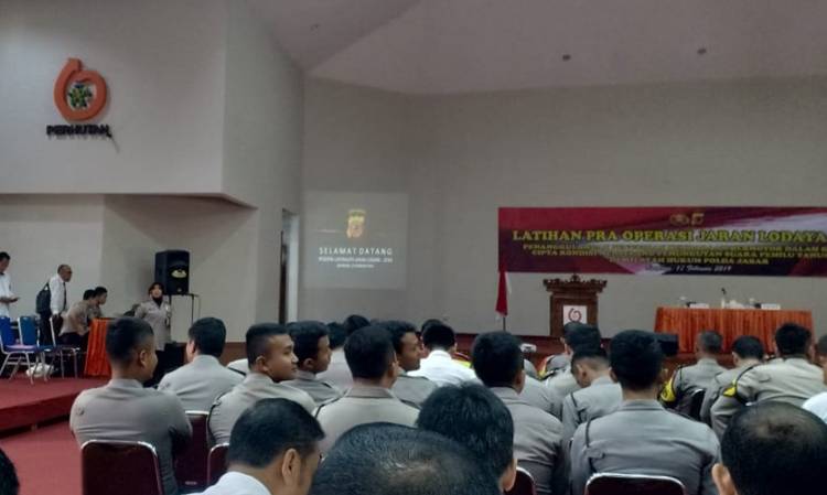 Polda Jabar Gelar Latihan Pra Operasi Jaran Lodaya 2019