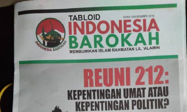 Tabloid 'Indonesia Barokah' Sudutkan Prabowo-Sandi