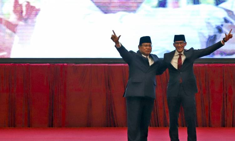 Debat Capres, Prabowo-Sandiaga Siap Tempur