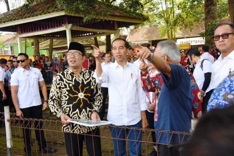 Ridwan Kamil Lapor ke Jokowi Ingin Benahi Situ Bagendit