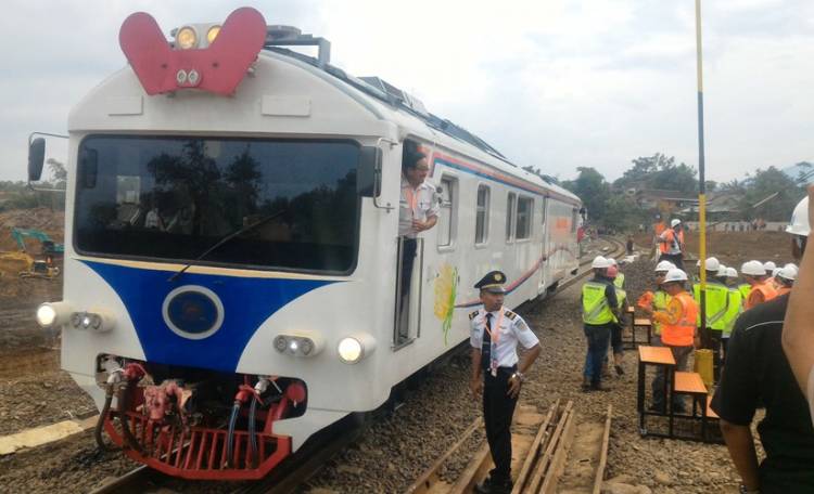  Proyek Jalur Ganda KA Sukabumi-Bogor Terkendala Penertiban Lahan