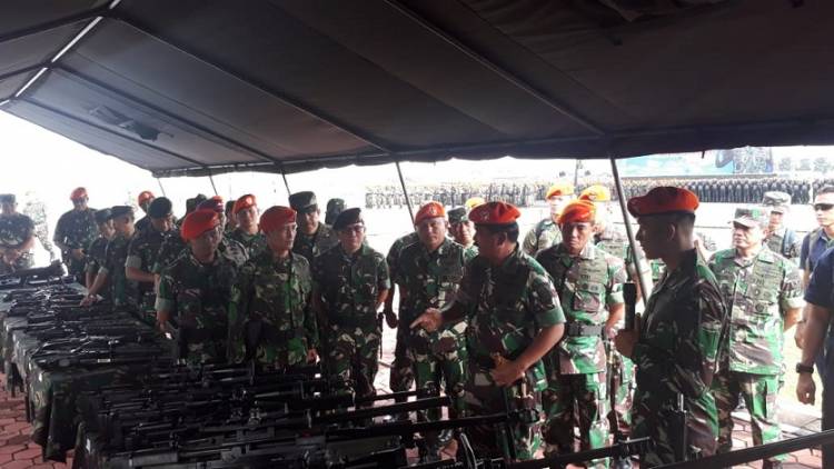 Panglima TNI Sambangi Korpaskhas di Lanud Sulaiman