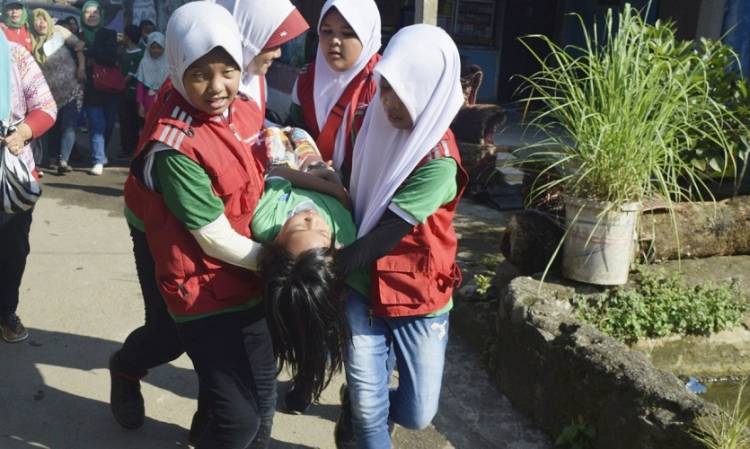 BPBD Kota Bogor Gelar Simulasi Evakuasi Bencana