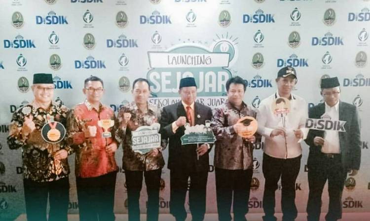 Sekretaris Disdik Bandung Hadiri Launching 'Sejajar'
