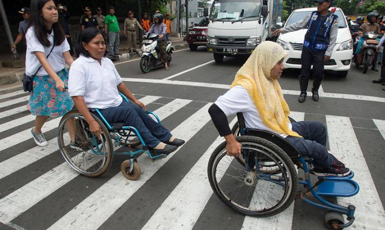 KPU Cianjur Siapkan Fasilitas Khusus Untuk Disabilitas   