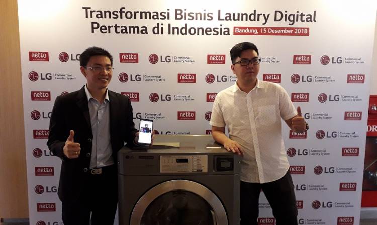  LG Gandeng Triton Dorong Bisnis Laundry Digital