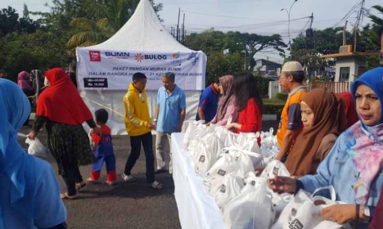 Bulog Jabar Gelontorkan 4.000 Paket Pangan Murah
