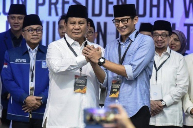 Survei INES: Prabowo-Sandi Unggul dari Segala Aspek