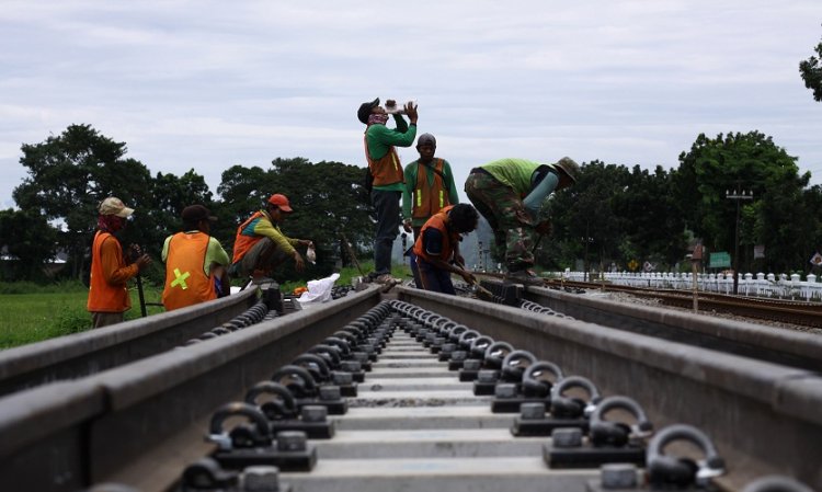 Jalur Ganda Cigombong-Cicurug Rampung Oktober 2019