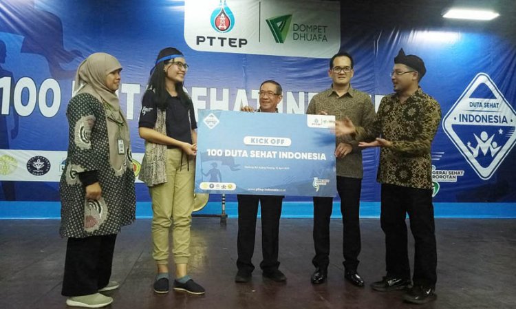 PTTEP-Dompet Dhuafa Cetak 100 Duta Sehat Indonesia