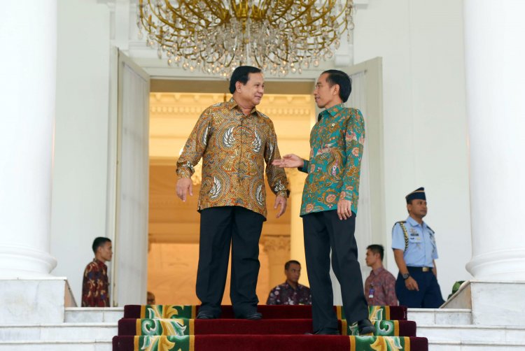 Survei Indikator Sebut Elektabilitas Jokowi-Prabowo Terpaut 18%