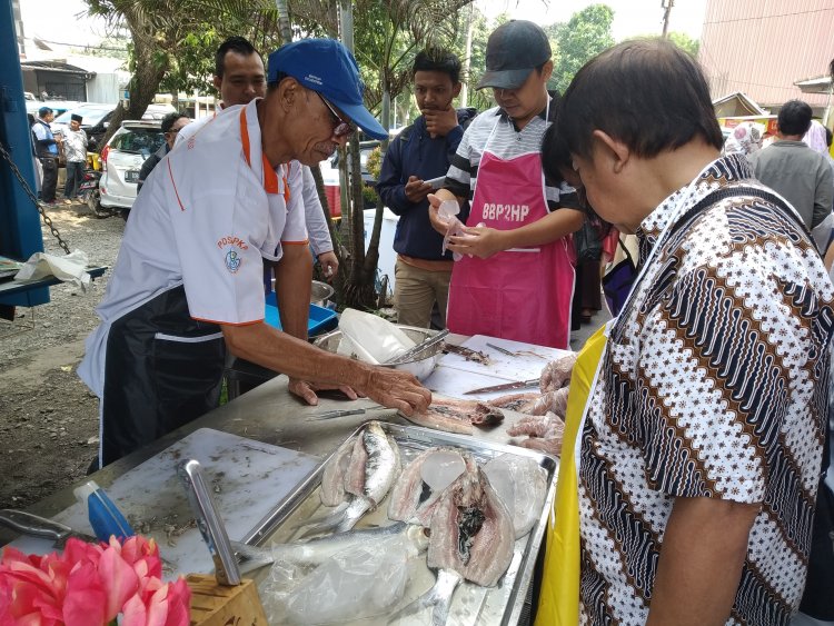 PD PPJ dan BBP2HP Gelar Pasar Ikan Murah di Kota Bogor