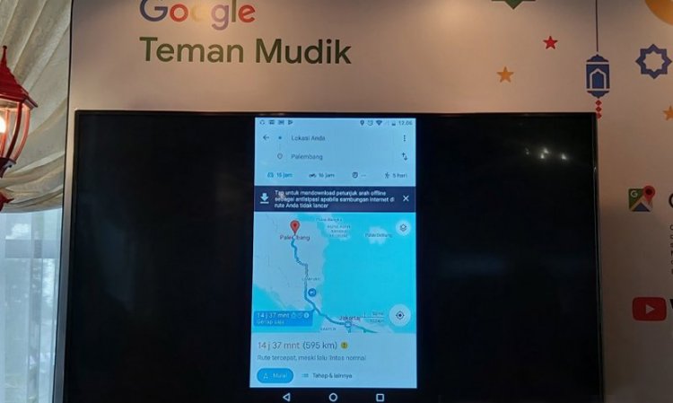 Butuh Info Mudik, Sekarang Tinggal Buka Google Maps