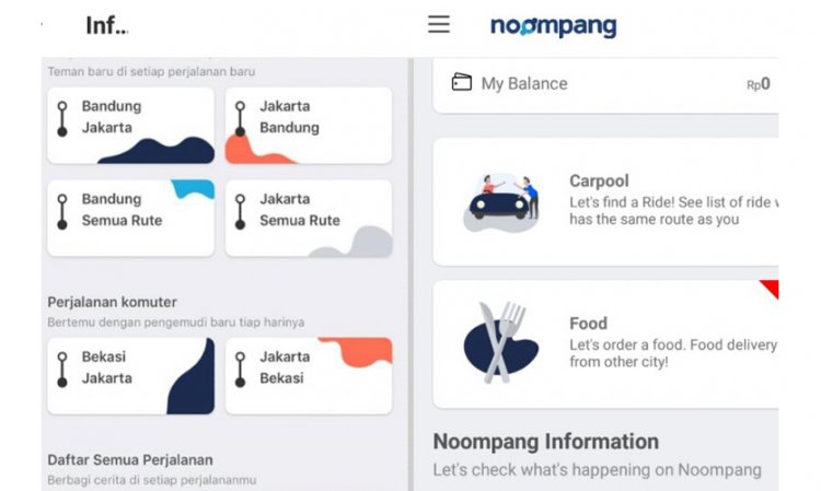 Noompang, Aplikasi Anak Bangsa Solusi Berkendara