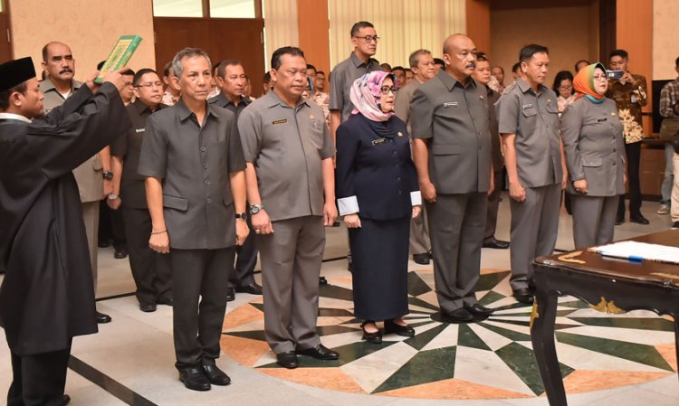 Ini Dia 13 Pejabat Baru Bogor yang Dilantik Ade Yasin