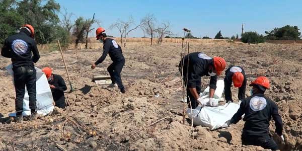 Ditemukan Lagi Kuburan Massal di Suriah