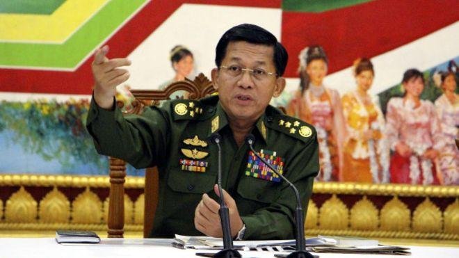 AS Cekal Panglima Militer Myanmar