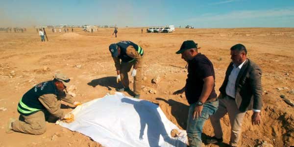 Irak Temukan Kuburan Massal Warga Kurdi