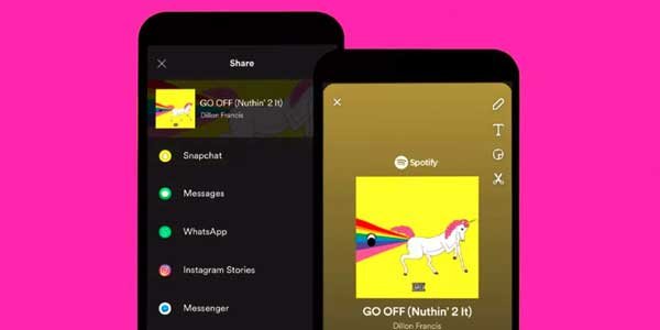 Spotify Gandeng Snapchat Bagikan Lagu ke Story