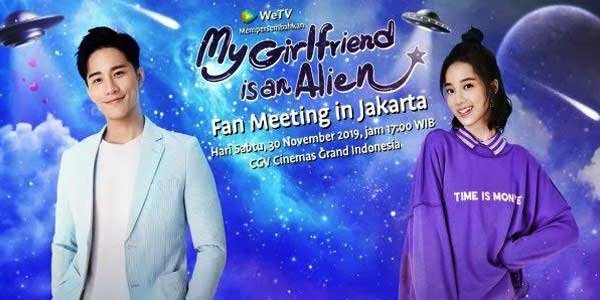 Dua Bintang Drama Mandarin Jumpa Fan di Indonesia