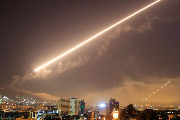 Pertahanan Udara Suriah Berhasil Cegat Misil Israel
