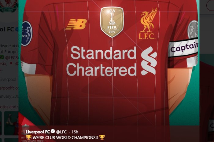 Liverpool Boleh Pakai Emblem Emas FIFA di Liga