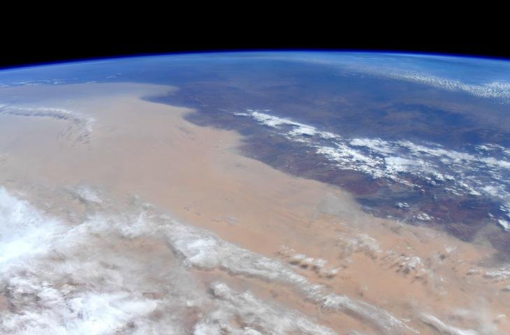 Jepretan Astronot NASA, Australia Penuh Asap dari Angkasa