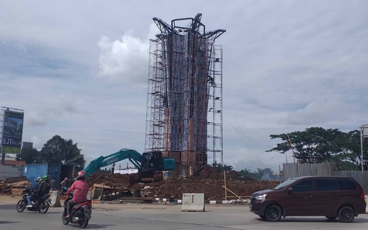 Proyek Tugu Selamat Datang di Kabupaten Bogor Segera Dilelang