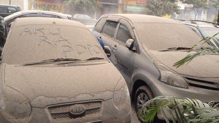 Cara Bersihkan Mobil Jika Terkena Abu Vulkanik
