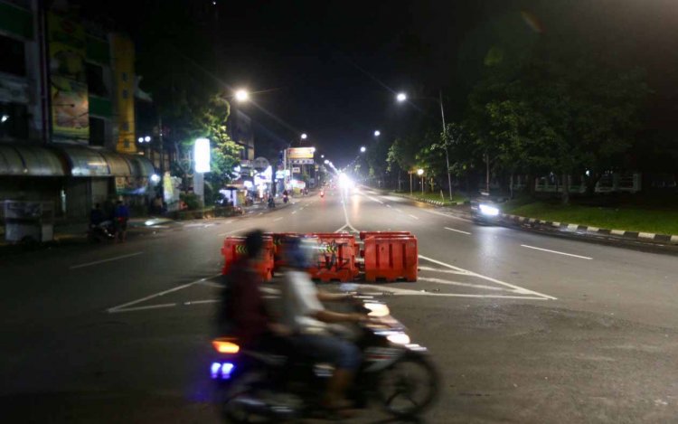 Jalan Jenderal Sudirman Kota Bogor Diberlakukan Buka Tutup Situasional