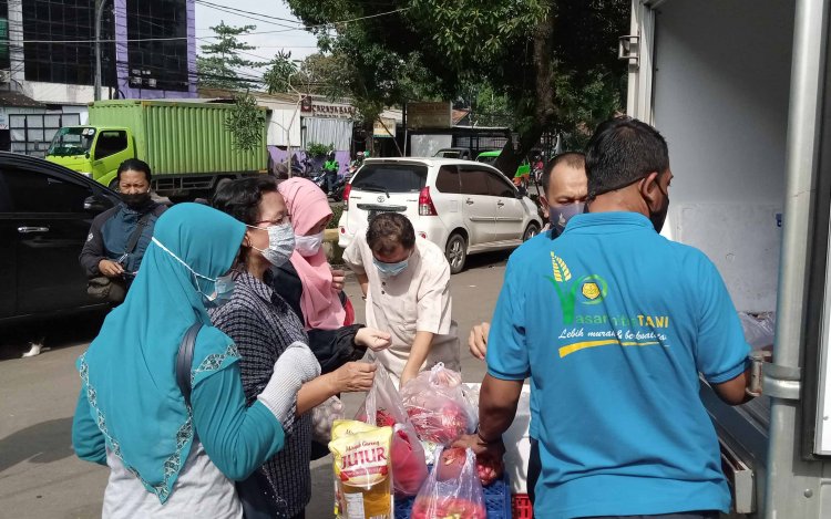 Jaga Kestabilan Harga Sembako, PPJ Kota Bogor Gelar Lima Kali Operasi Pasar