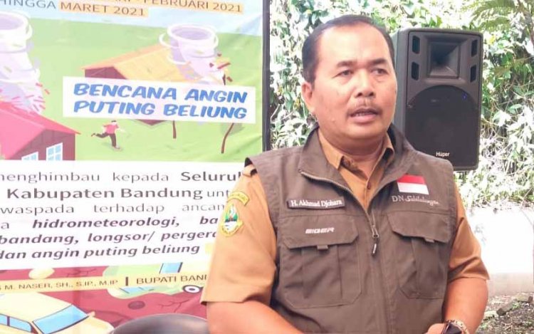 Banjir, Longsor, Pergerakan Tanah dan Angin Kencang Prioritas BPBD Kabupaten Bandung