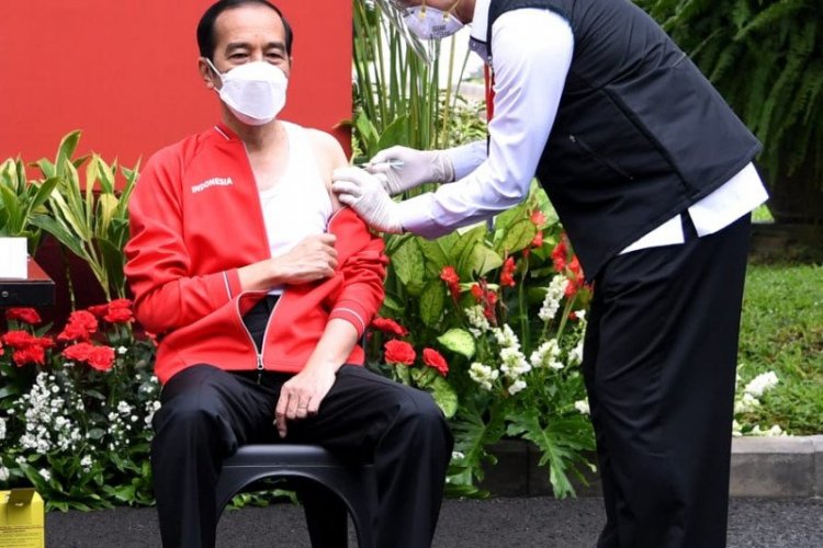 Pelaksanaan Vaksinasi Covid-19 Belum Optimal, Ini Janji Jokowi