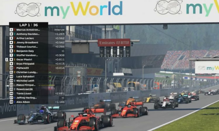 Enzo Fittipaldi Menangi Grand Prix Virtual Perdana di Austria