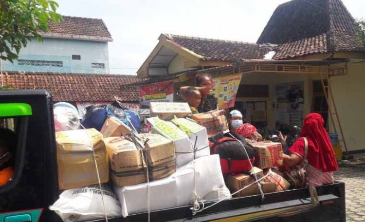 265 Warga Merapi Tinggalkan Pengungsian Banyurojo, Meski Masih Dihantui Letusan Eksplosif