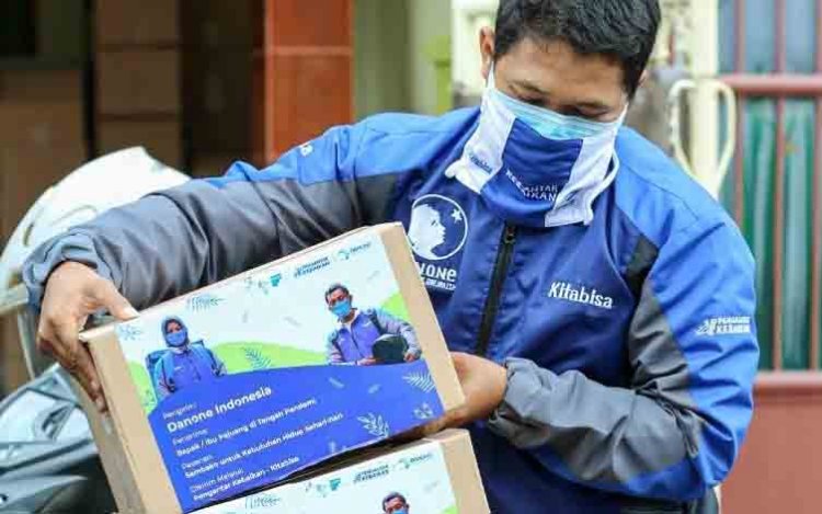 Pandemi, Danone Indonesia Gandeng Kitabisa.com Dukung Nutrisi Seribu Keluarga