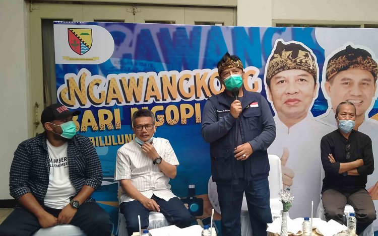 Dadang M Naser akan Tetap Mengabdi untuk Kabupaten Bandung