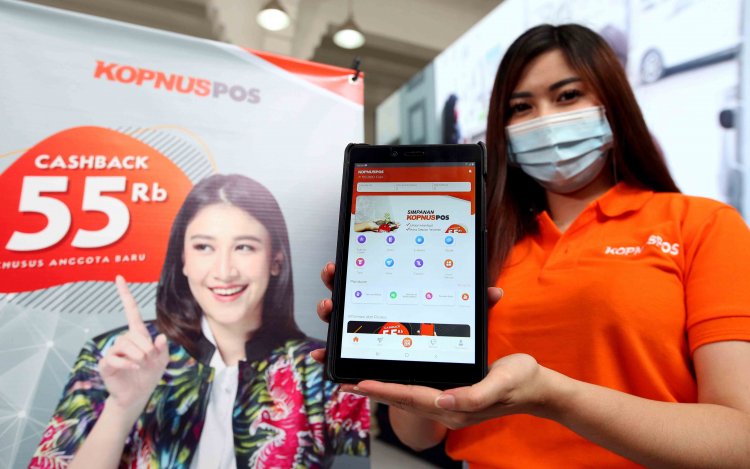 Gaet Milenial, Pos Indonesia dan Kopnus Luncurkan Aplikasi Kopnuspos