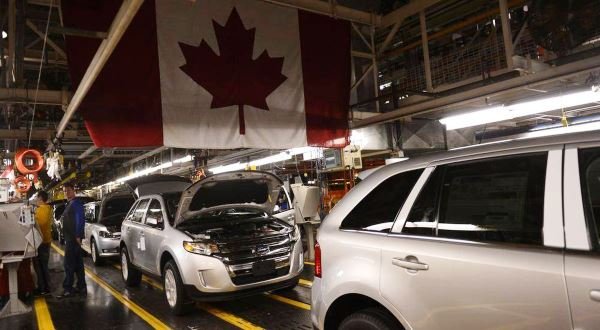 Produksi Kendaraan Kanada Sentuh Level Terendah