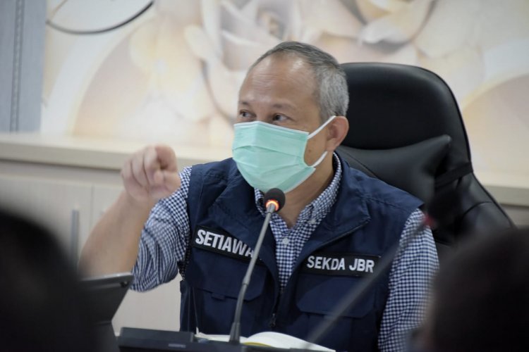 Sekda Jabar Tinjau Pelaksanaan Vaksinasi COVID-19 di Kabupaten Bekasi