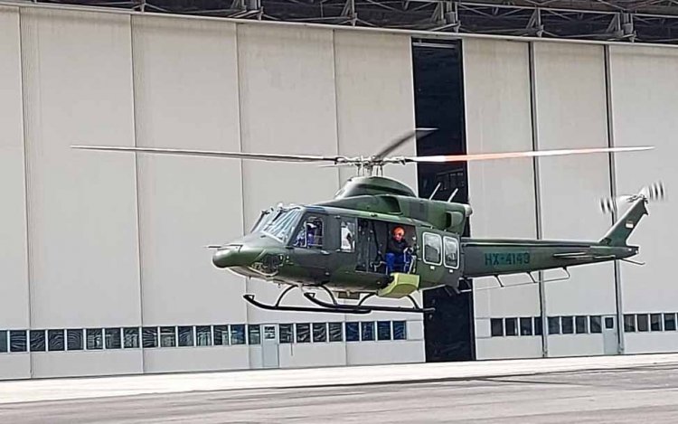 PT DI Kirimkan Helikopter Bell 412EPI Ketiga Pesanan Kemenhan