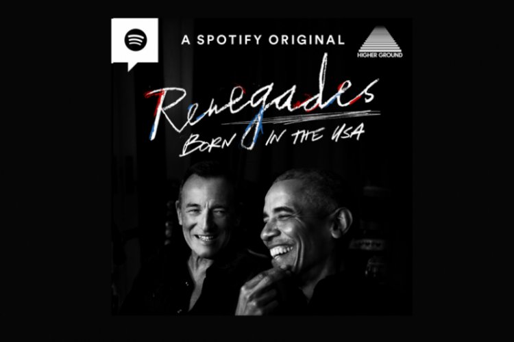 Obama dan Bruce Springsteen Buat Podcast "Renegades: Born in the USA"