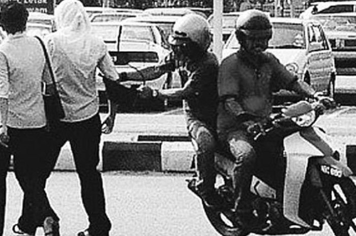 Viral Video Jambret Seret Korbannya di Kota Bandung, Polisi Siap Buru Pelaku