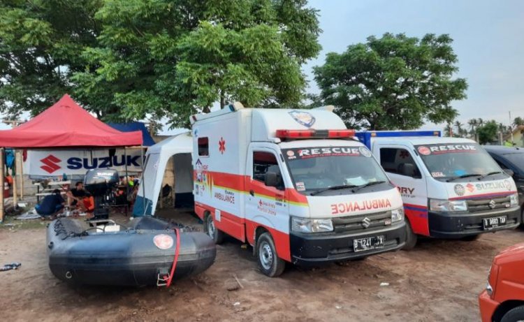 SCRC Sigap Evakuasi Korban Banjir Kabupaten Bekasi
