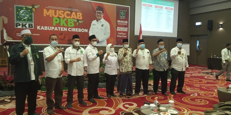 Hasan Basori Ketua DPC PKB Kabpaten Cirebon, M Luthfi Tumbang