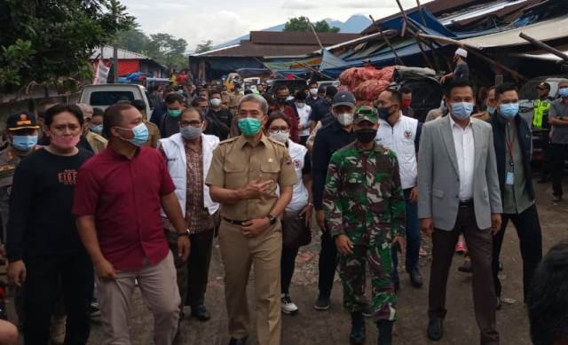 Ambil Alih Pengelolaan Pasar Tekum Tahun Ini, Pungli dan Pelanggaran Lainnya Dilaporkan ke Aparat