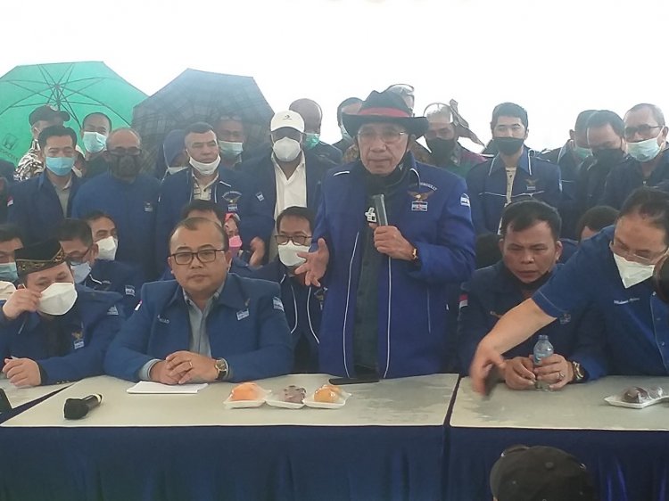 Di Hambalang, Max Sopacua Sebut-sebut Dugaan Korupsi yang Menjerat Ibas Yudhoyono