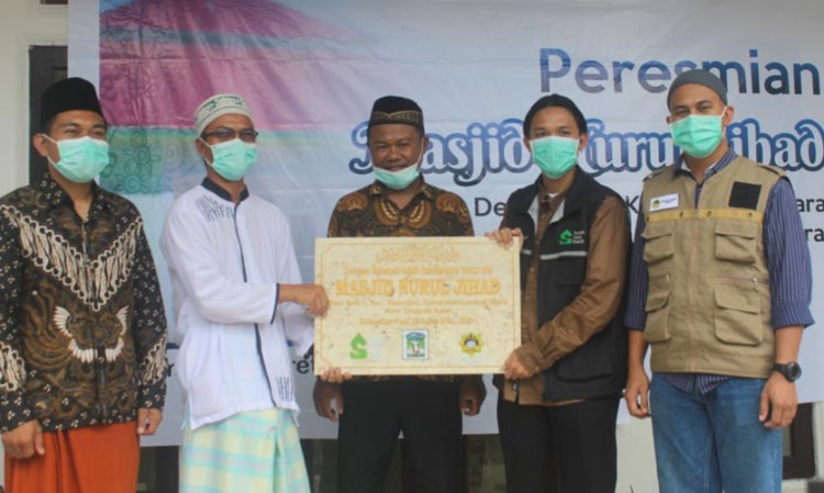 Yayasan Amirul Ummah Resmikan Masjid yang Terdampak Gempa Lombok