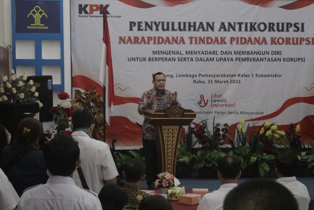 KPK Berikan Penyuluhan Antikorupsi di Lapas Sukamiskin Bandung